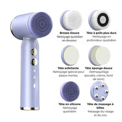 Brosse Nettoyante Visage 6 en 1